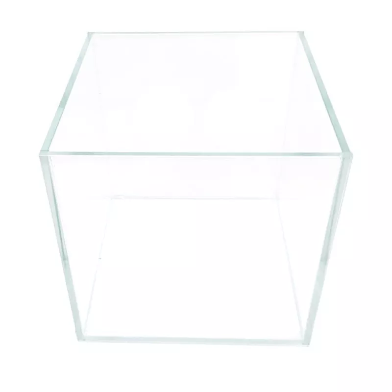 1.5 Gallon Low Iron Glass Aquarium (7 inch cube) – Crystal Series