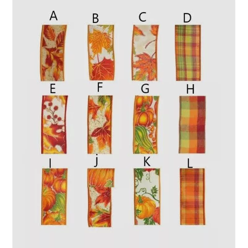 1.5X10yd Fall Ribbon|D&A&B&C&E&F&I&J