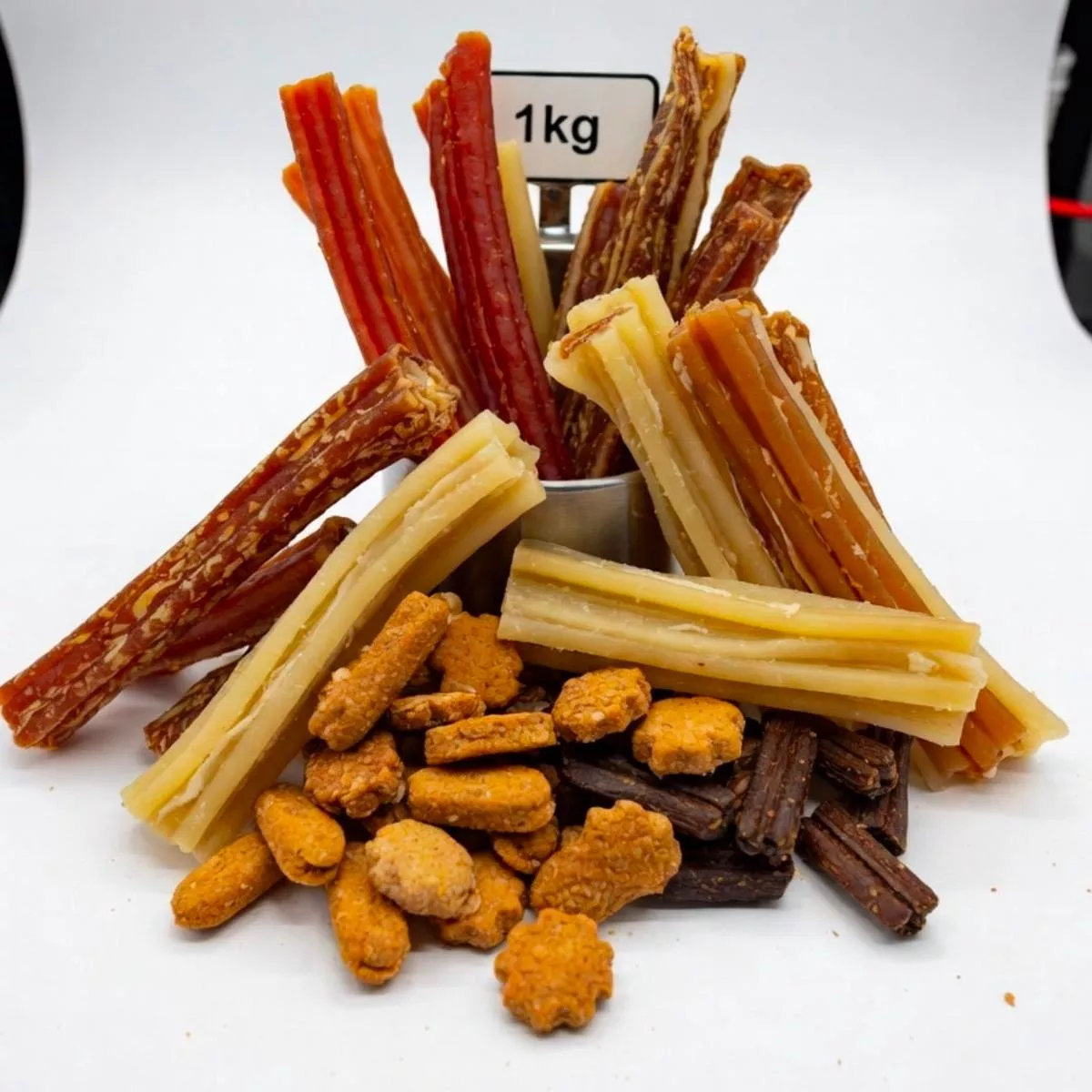1 Kilo of meaty treats