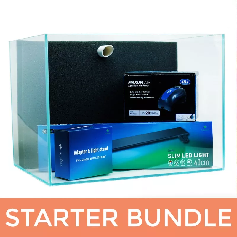 10 Gallon Aquarium Starter Bundle