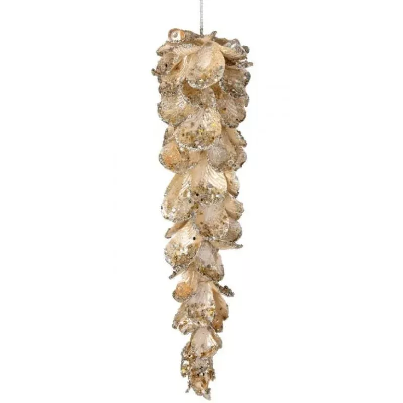 10 Jewel Petal Icicle Ornament