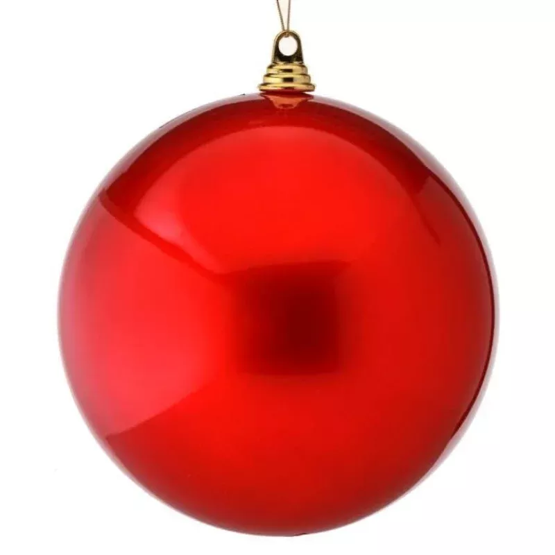 10 Vacuum Plate Candy Apple Ball Ornament