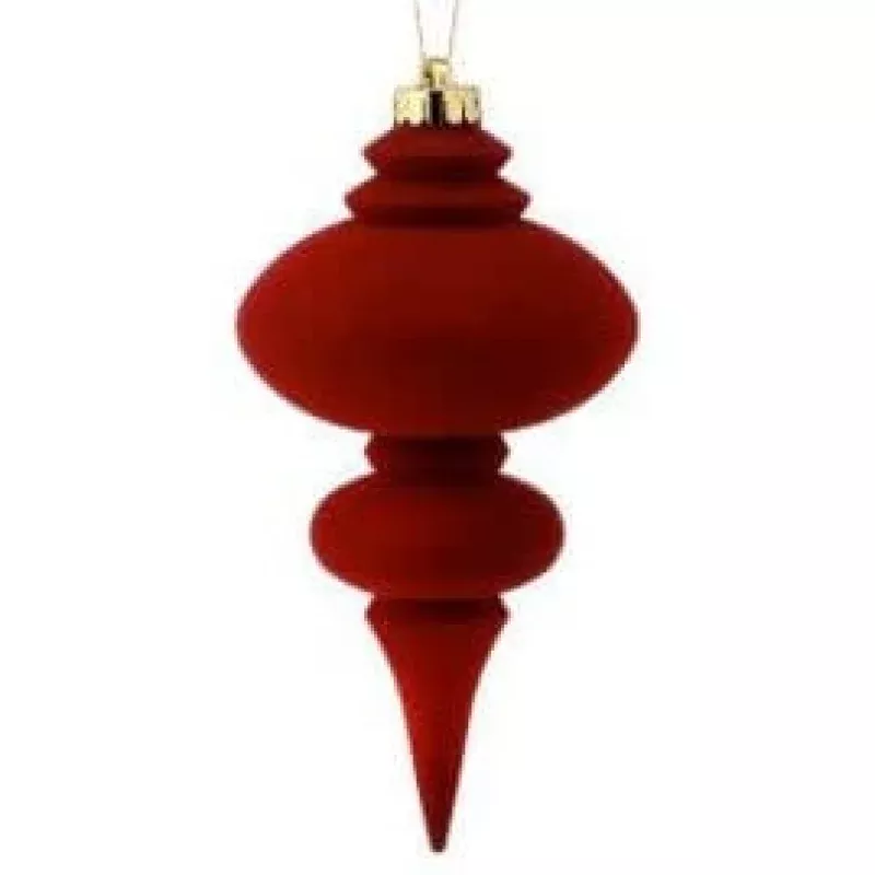 10 Vacuum Plate Frosted Finial