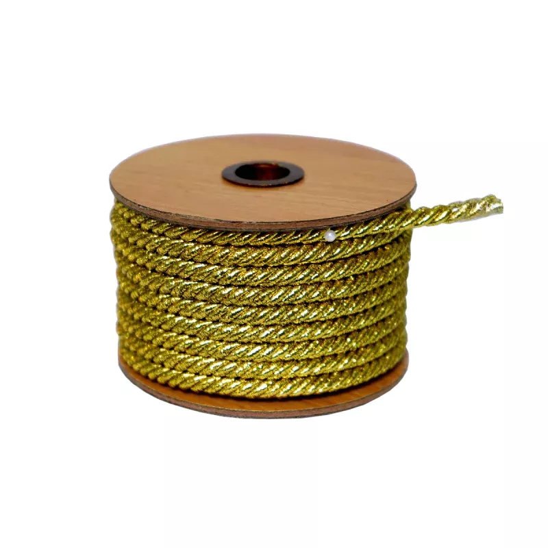 10 Yard Holiday Ribbon – Gold