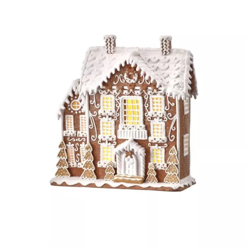 12.5 LED/Battery/Timer Sugar/Spice Colonial House