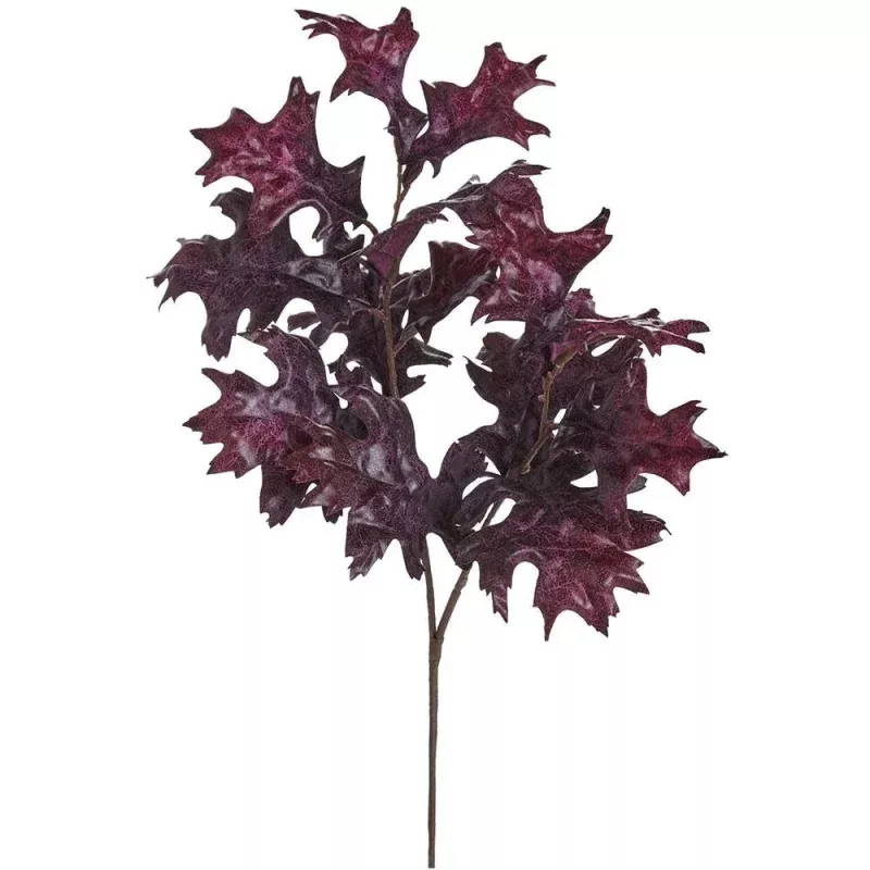 18 Oak Leaf SprayPurple Two Tone