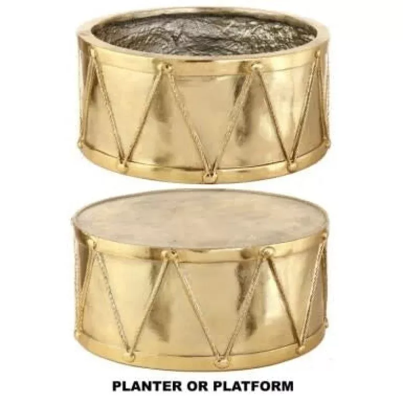 22′ Royal Court Drum Planter/Stand