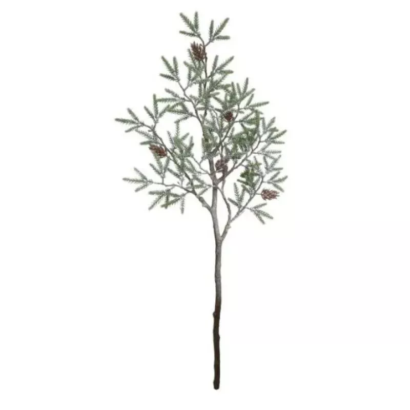 37 Mini Pine Branch With Cones