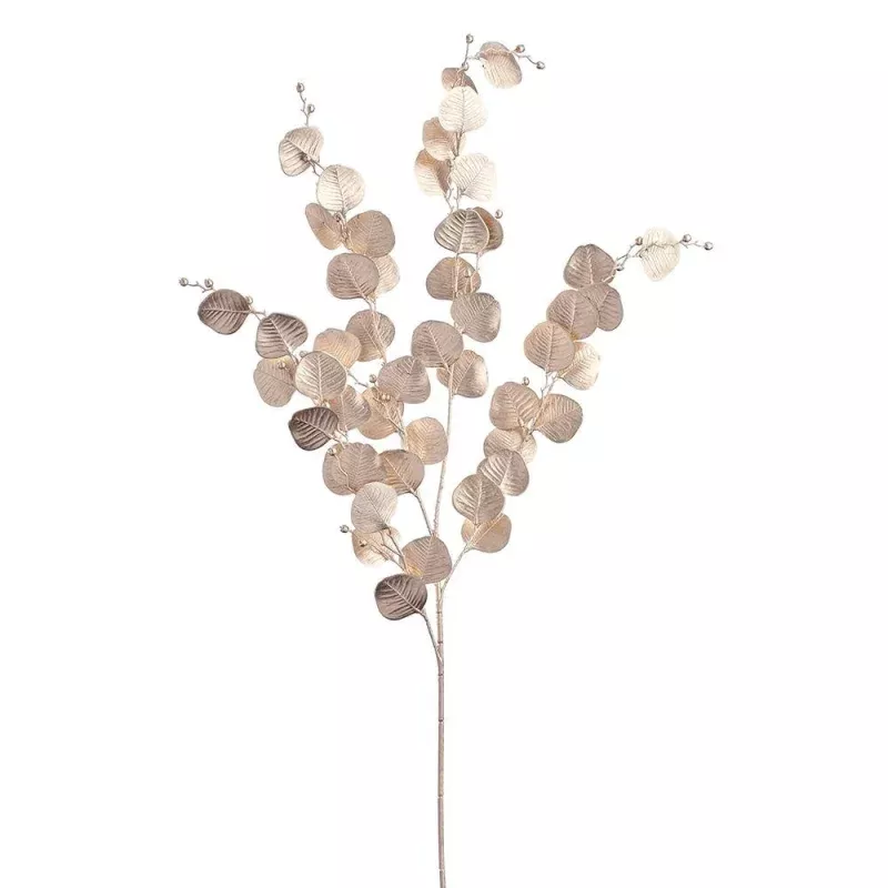 39 Metallic Eucalyptus Spray Champagne