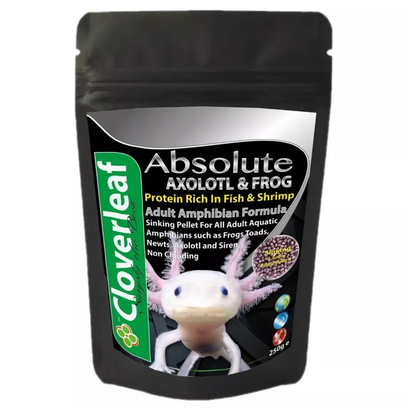 Absolute Axoltl & frog pellets 250g