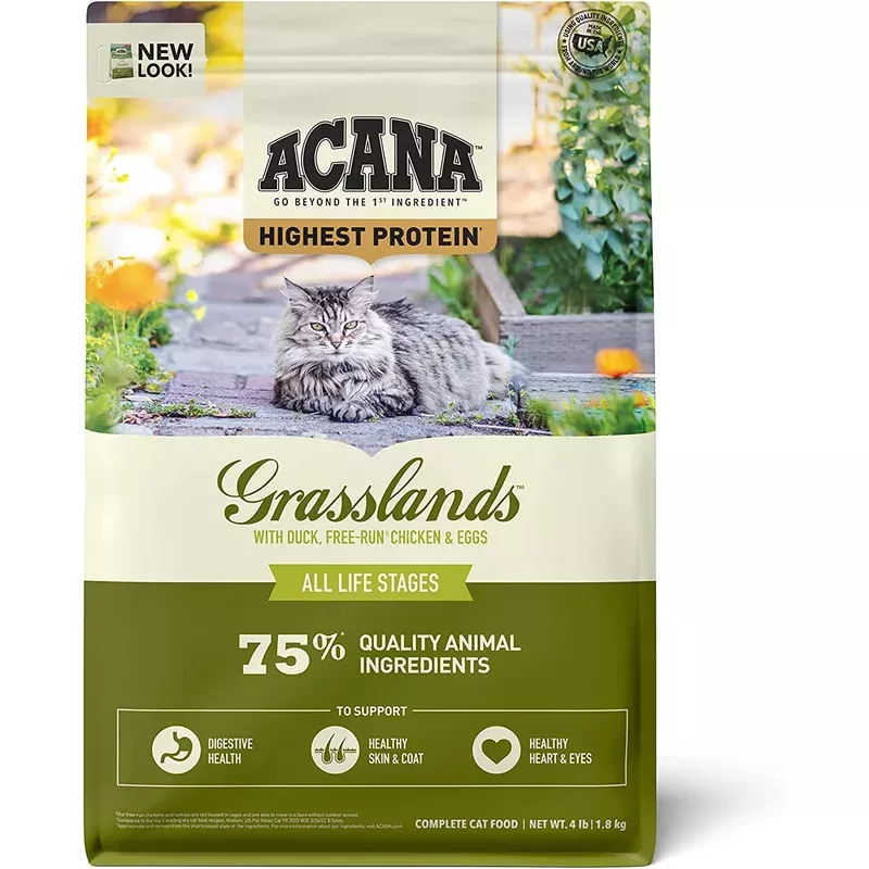 Acana Grasslands 4-lb, Dry Cat Food