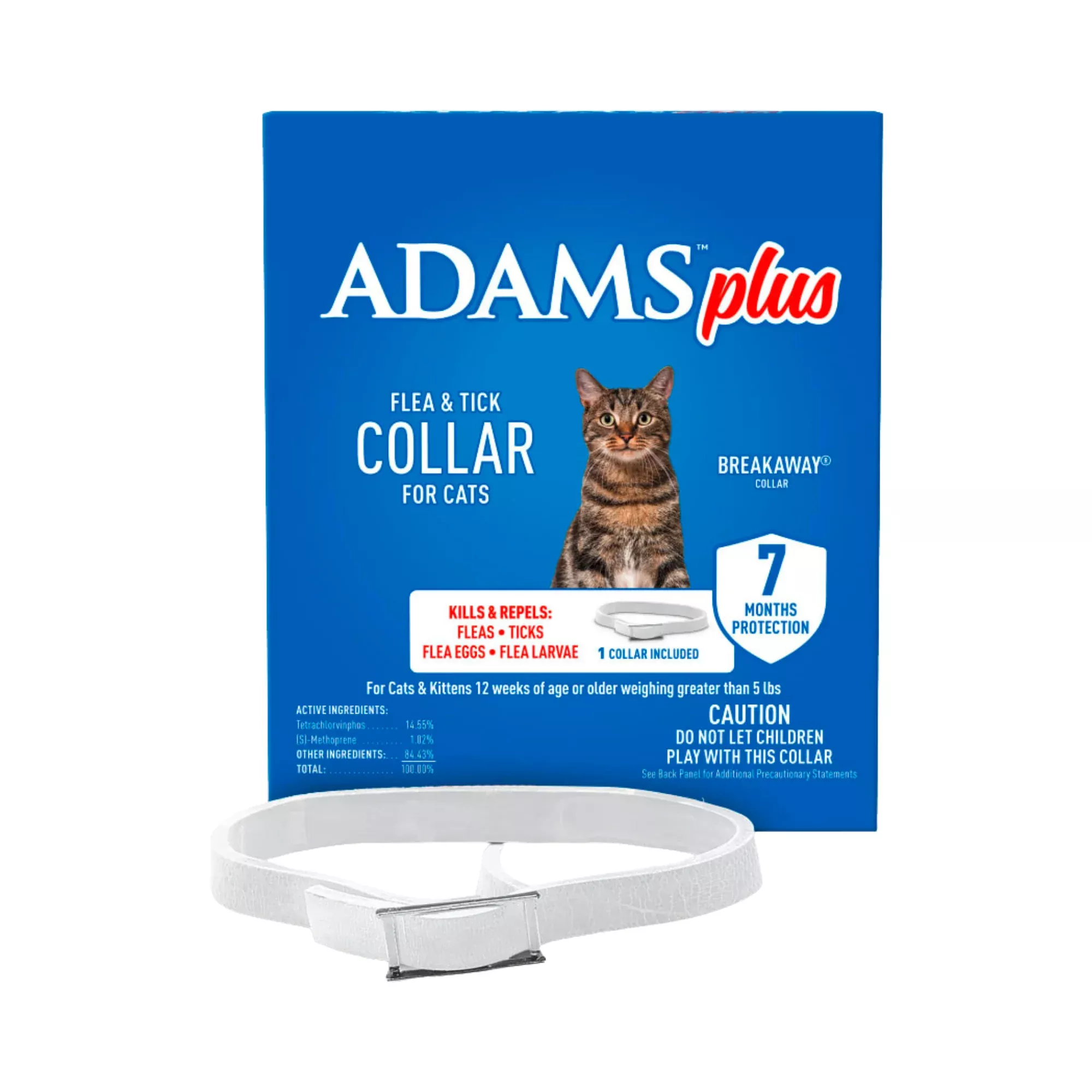 Adam's Flea & Tick Collar for Cats