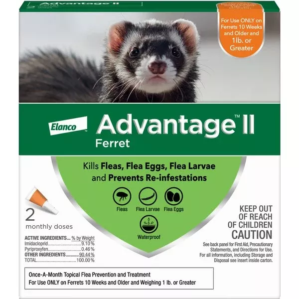 Advantage II Flea Control for Ferrets