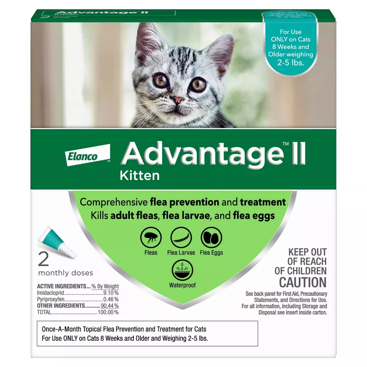 Advantage II Flea Control for Kittens