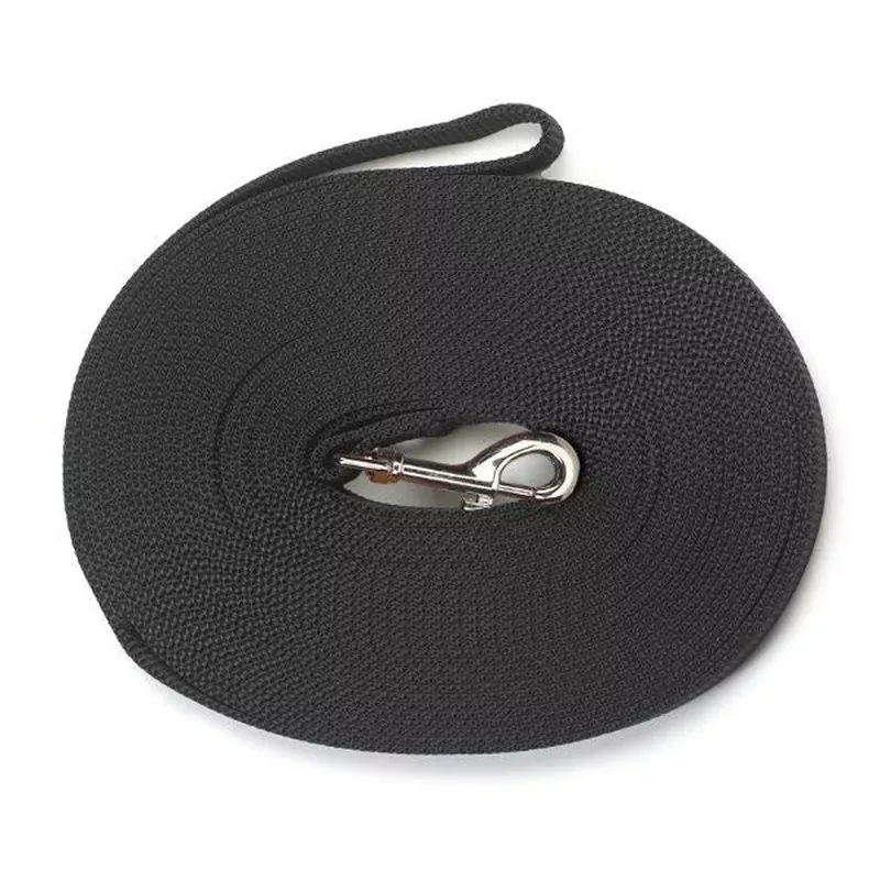 Ancol Nylon Outdoor Training Line Black 9m/30ft