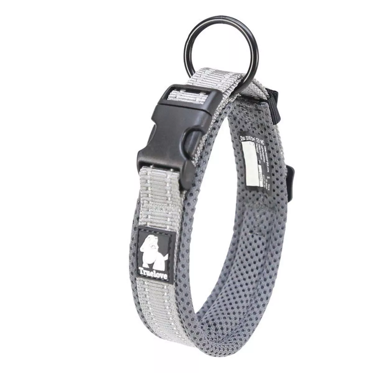 Anti Strangulation Medium Teddy Pet Products – Grey | L