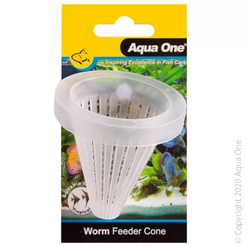 AQUA ONE CONE WORM FEEDER