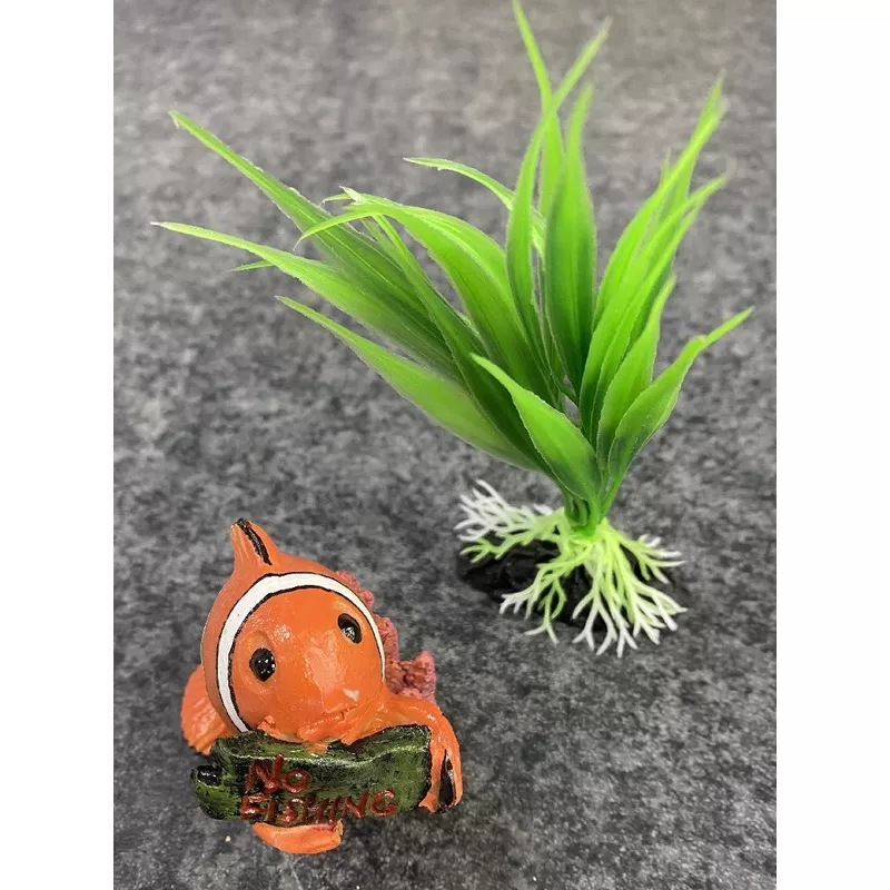 AQUA ONE NEMO NO FISHING WITH PLANT ##
