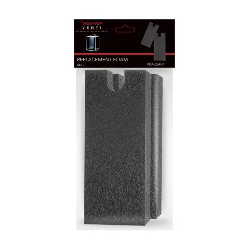 Aquatop, Aquatop Replacement Foam for Venti Desktop Aquarium, 1 Each/2 Pack