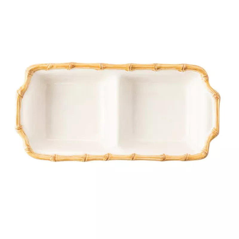Bamboo 10 Double Section Server – Natural