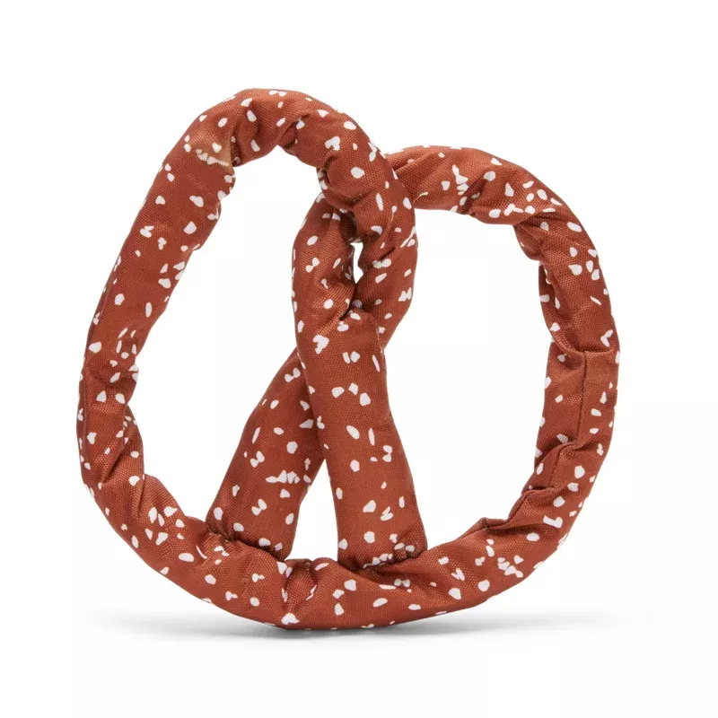 BARK Paula’s Park Slope Pretzel Dog Toy