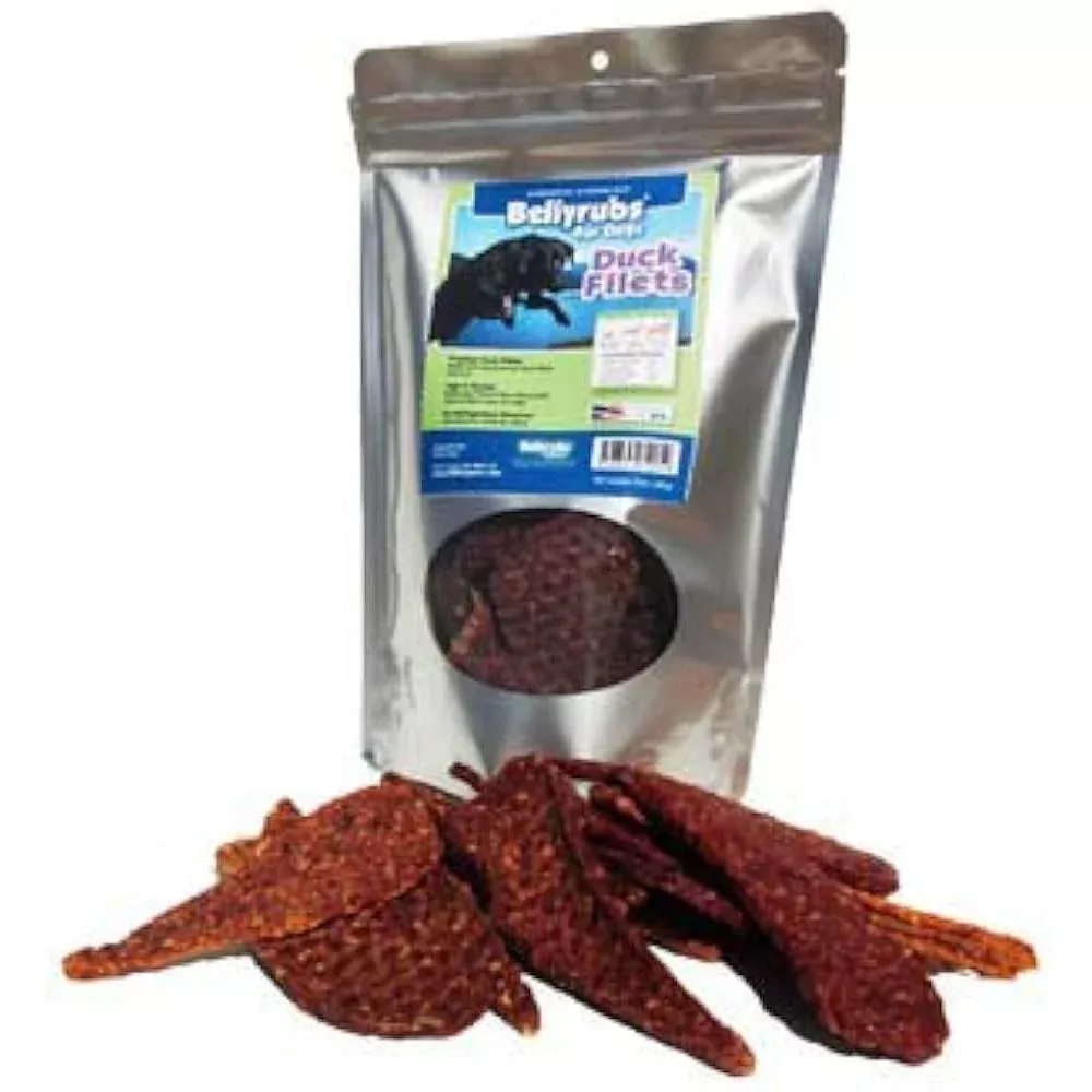 BellyRubs Duck Dog Treats 10oz