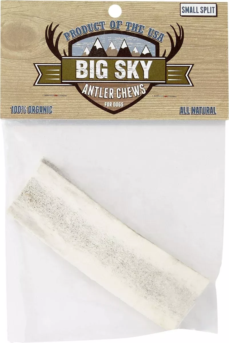 Big Sky Split Antler Dog Treat