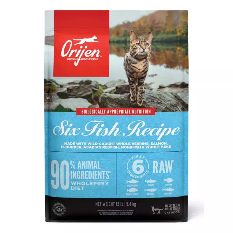 Biologically Appropriate Six Fish Cat Dry Food 5.4kg
