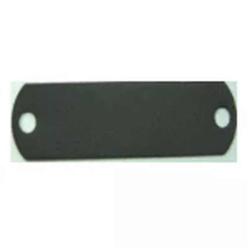 Black Rectangle I.D Tag 5.5×1.4cm