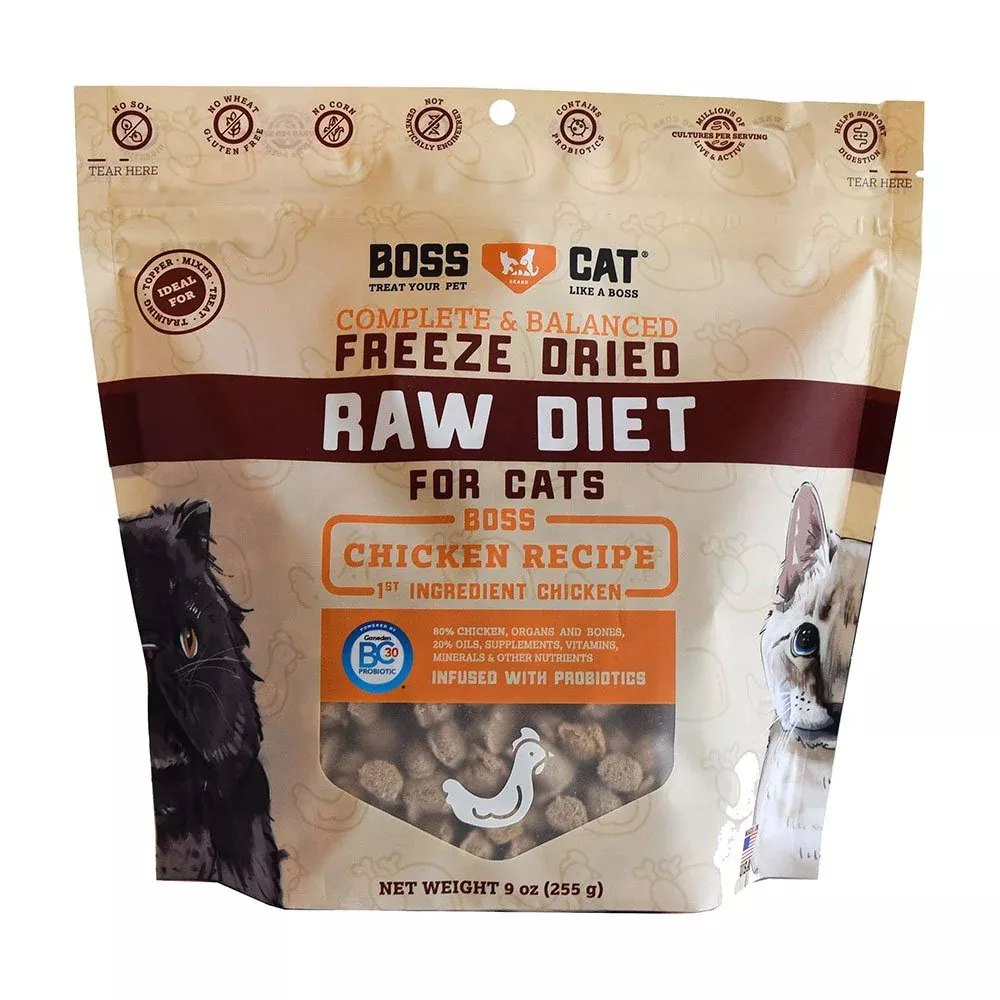 Boss Cat Freeze-Dried Raw Nuggets