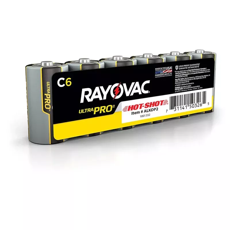 C Batteries, 6 Pack