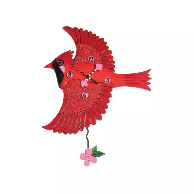 Cardinal’s Song l Wall Clock