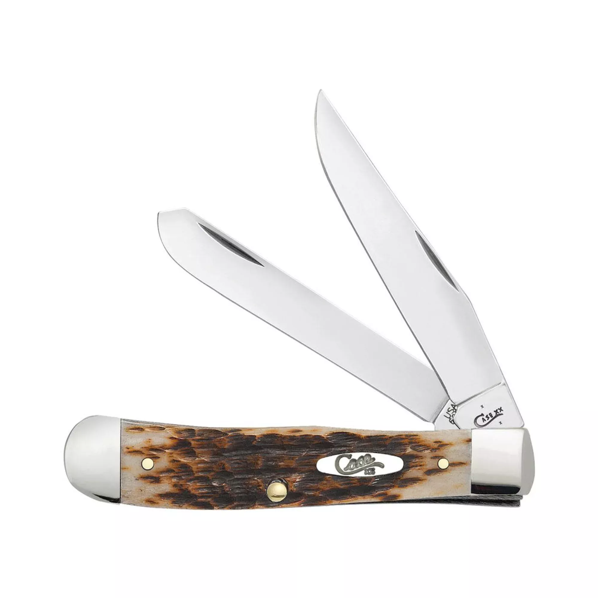 Case Amber Bone SS - Peach Seed Jig Trapper (6254 SS)