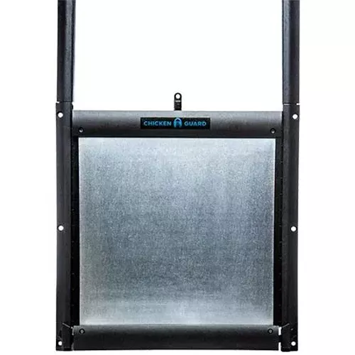 Chicken Guard Opener With Door