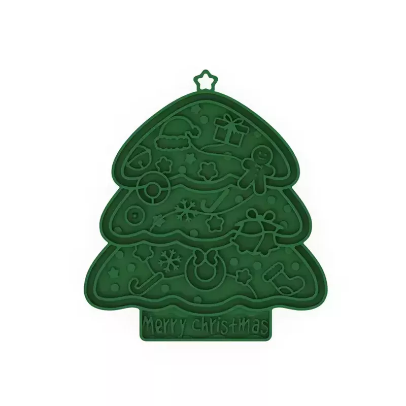 Christmas Lick Mat – Green