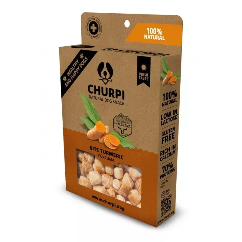 Churpi Himalayan Cheese Bits with Turmeric 70gr