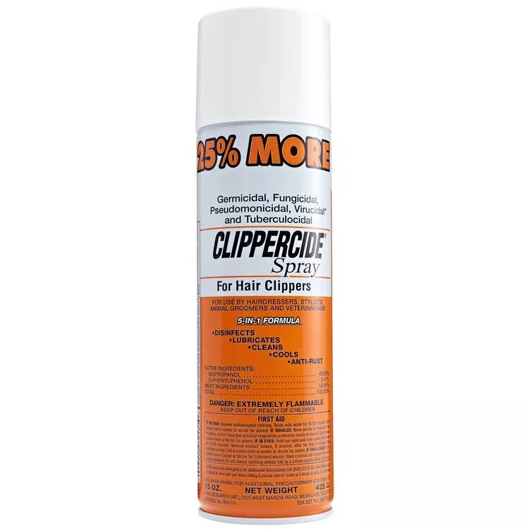 Clippercide Spray for Hair Clippers