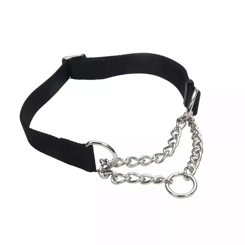 Coastal Adjustable Check Training Collar for Dogs 3/4″x14-20″ Black
