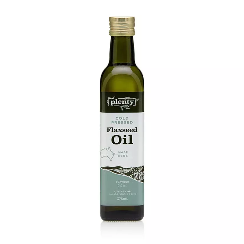 COLD PRESSED FLAXSEED OIL 375ml