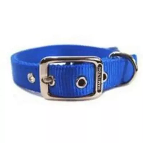 Collar Single Thick 5/8" 14" Blue 2 Count by Hamilton