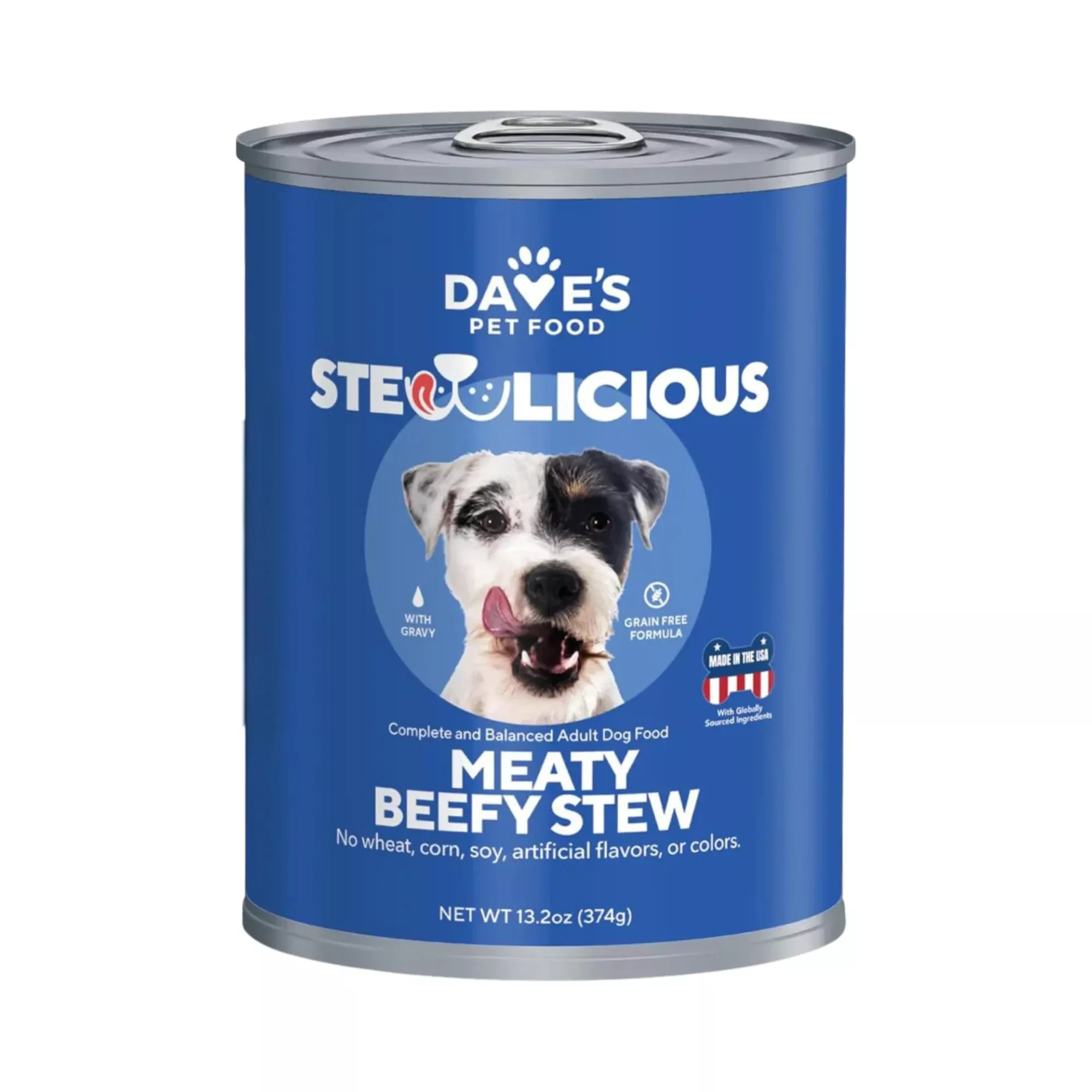 Dave’s Stewlicious Meaty Beefy Stew Wet Dog Food