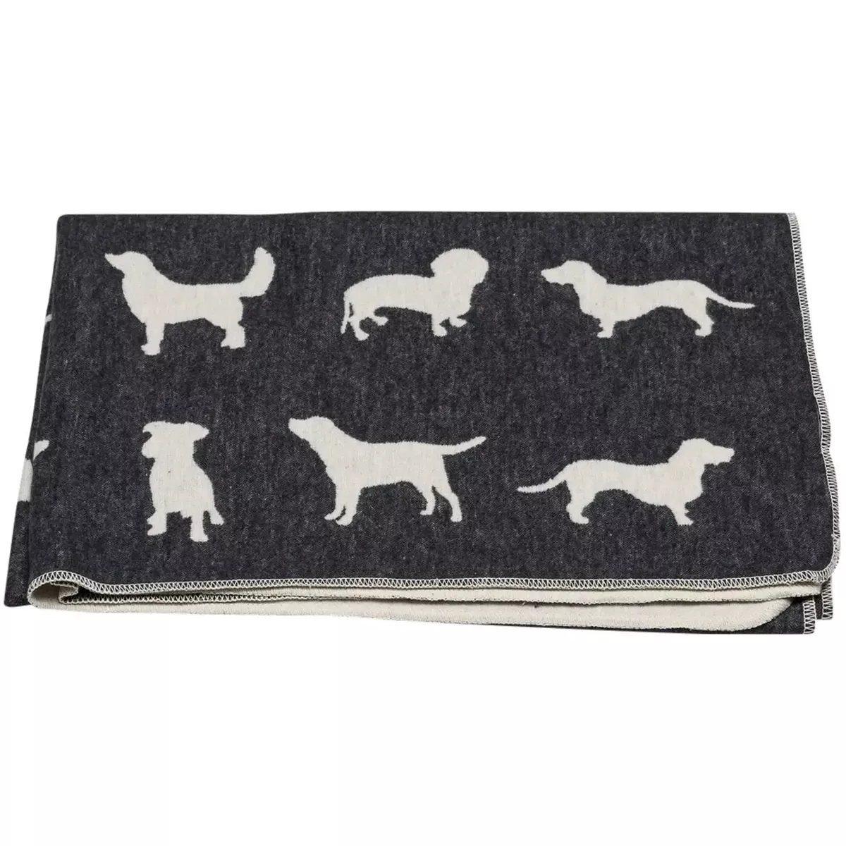 David Fussenegger – Dog Silhouettes Throw