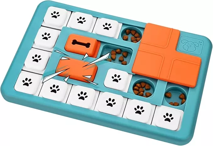 Dog Puzzle Toys – Interactive IQ Training & Mental Stimulating Toys for Large, Medium & Small Dogs