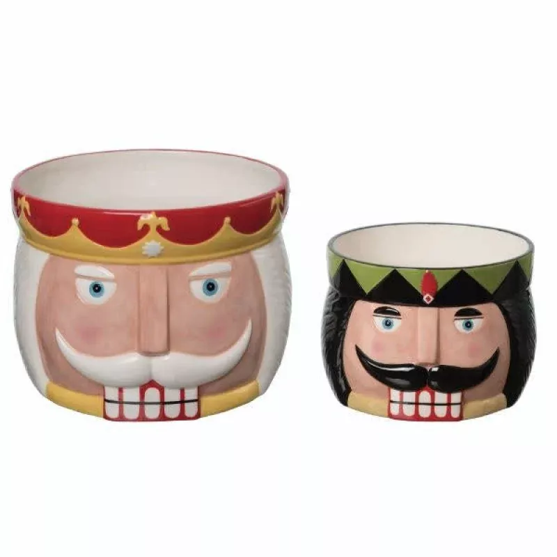 Dol Nutcracker Snack Bowl|Large&Small