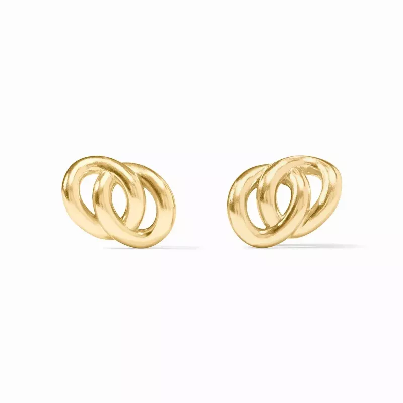 Dolce Link Stud Gold