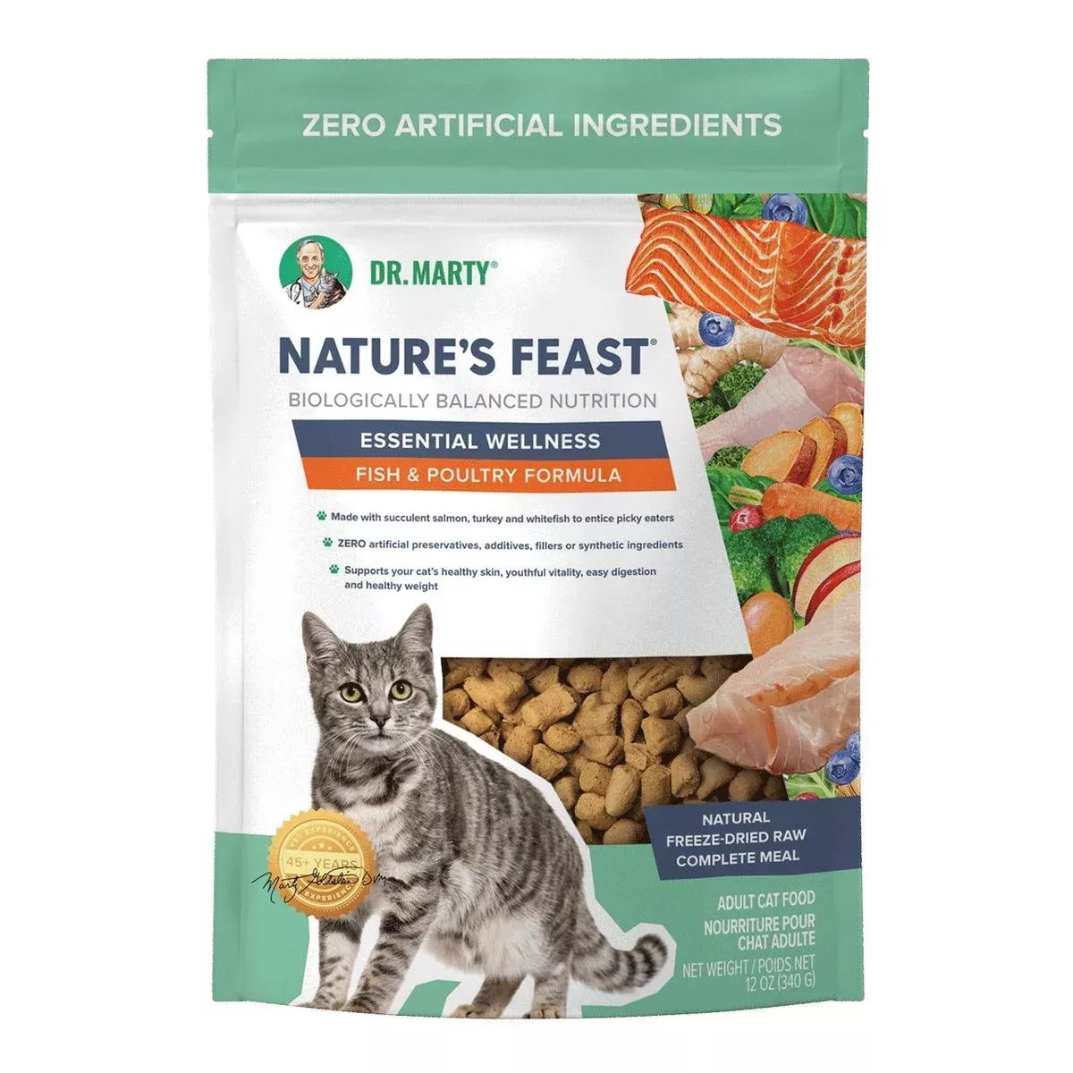 Dr Marty Nature’s Feast Cat Fish & Poultry