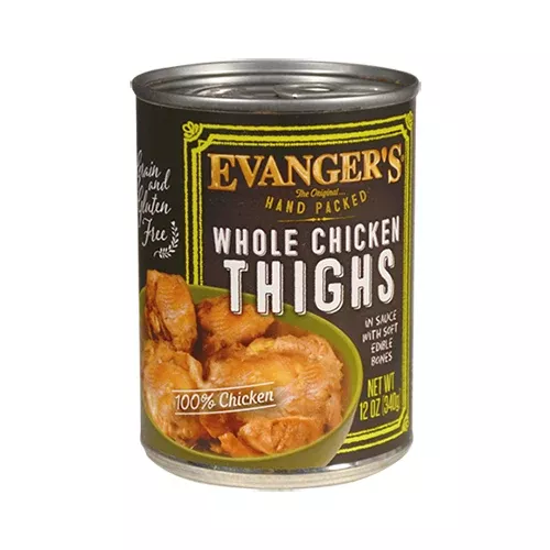 Evanger’s Whole Chicken Thighs 11oz