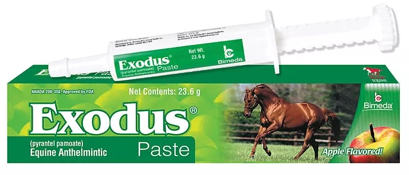 Exodus Pyrantel Pamoate Paste for Horses