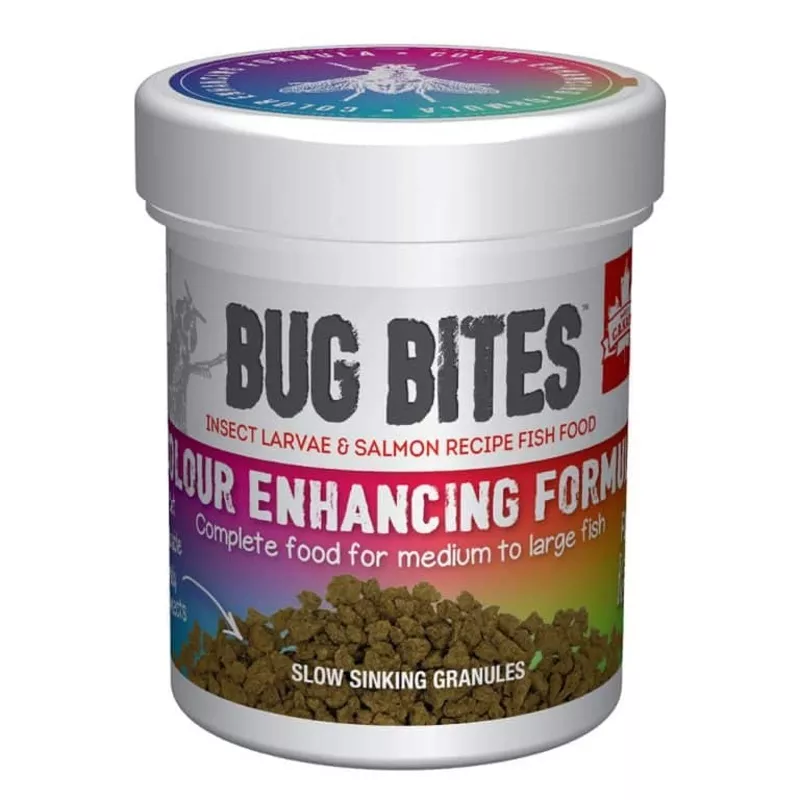 Fluval Bug Bites Colour Enhancing Formula Granules 45g