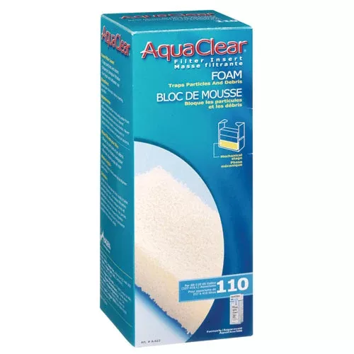 Foam Filter Insert for AquaClear 110/500 – 1 pk